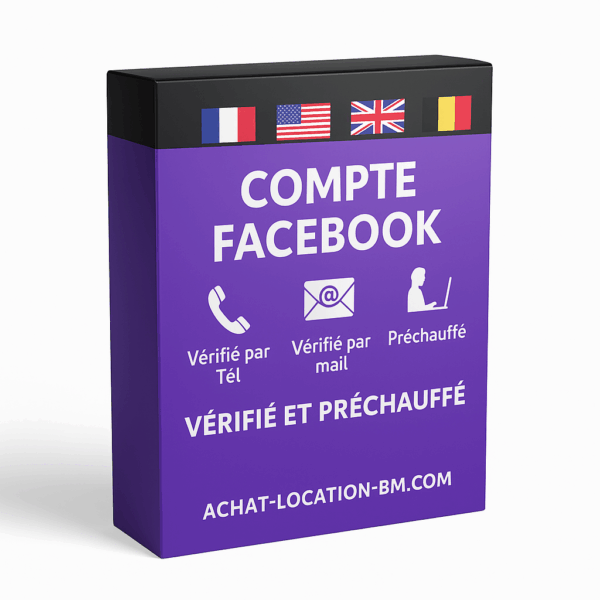 Compte Facebook Vérifié