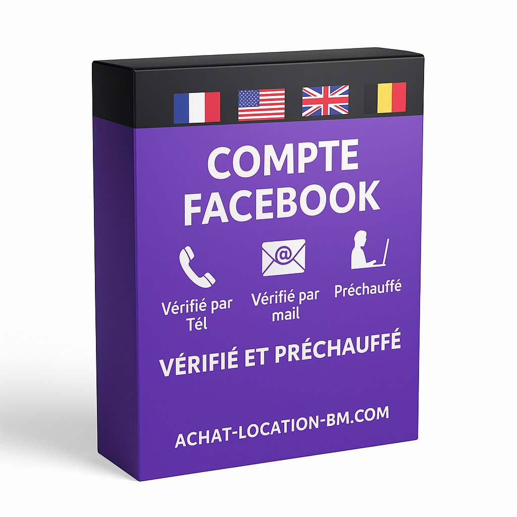 Compte Facebook Vérifié