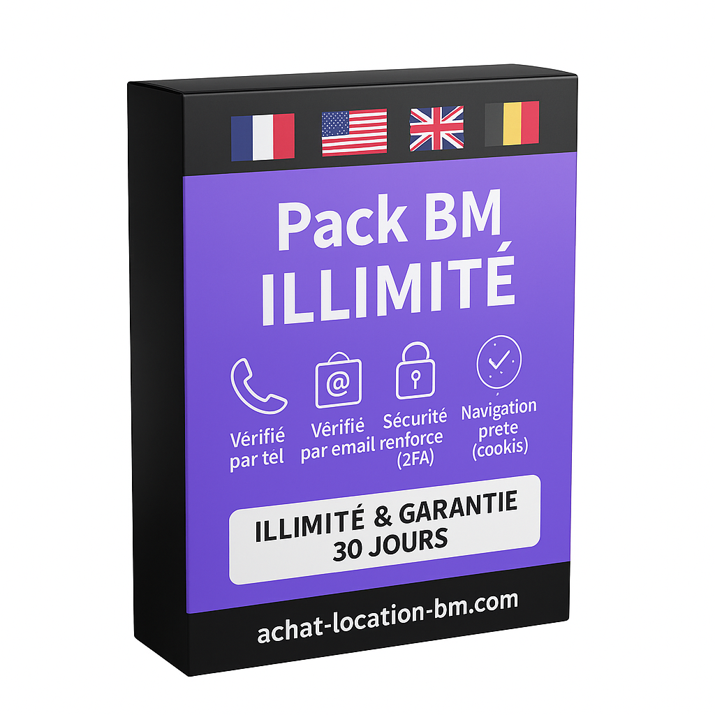 Pack Unlimited : BM vérifié et illimité