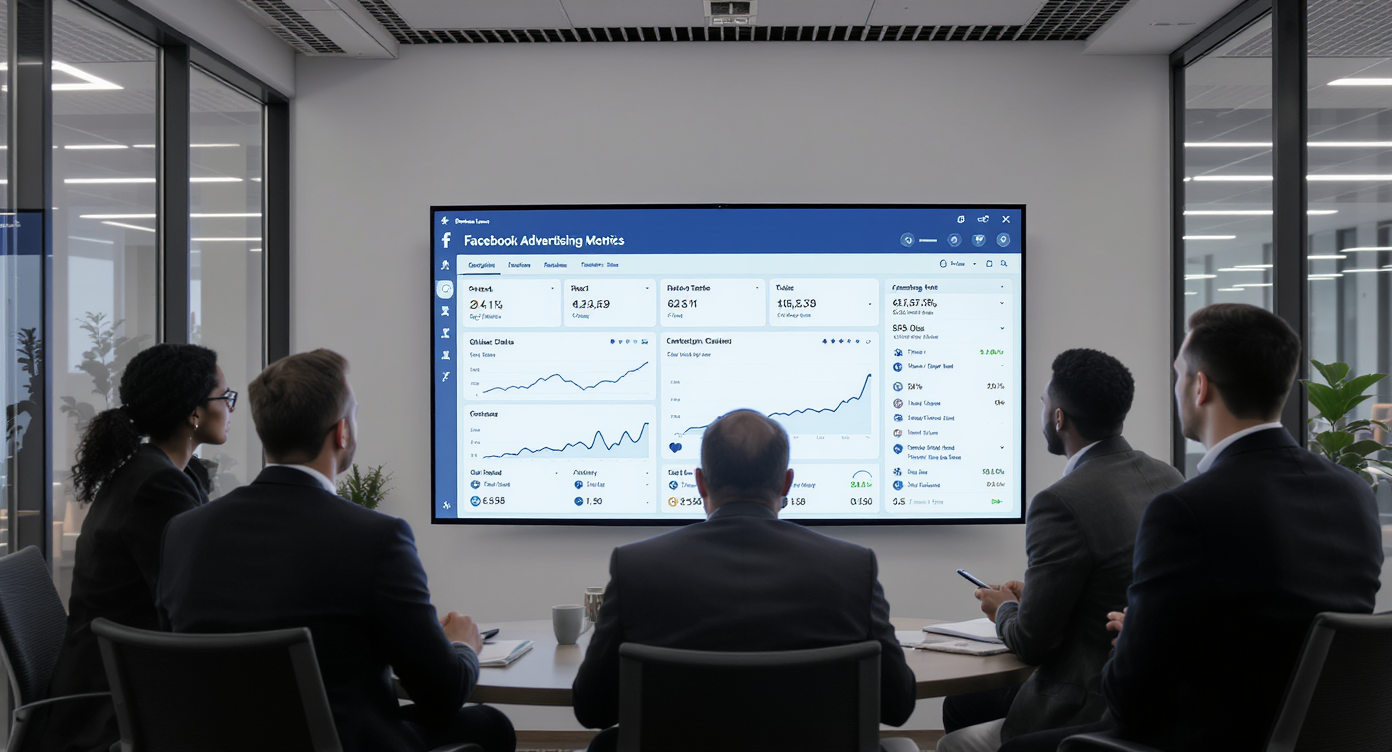Graphique illustrant le processus d'achat de comptes publicitaires Facebook